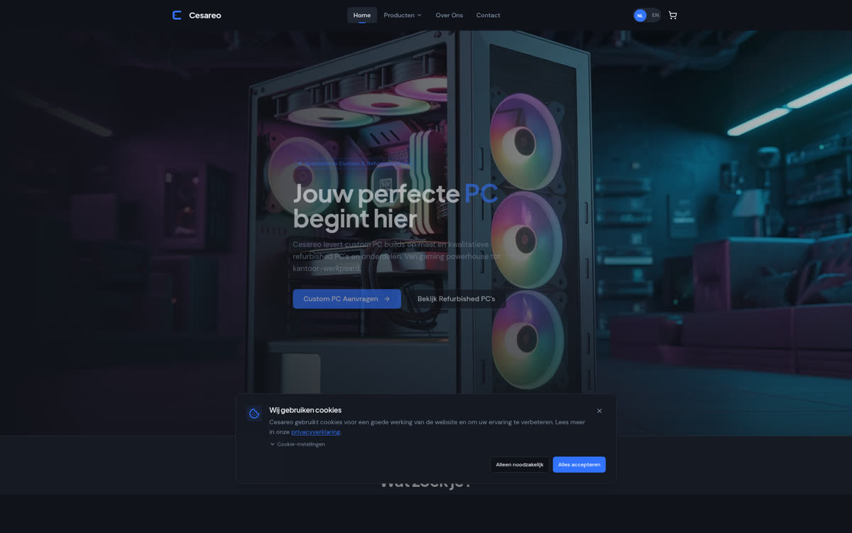 Cesareo website