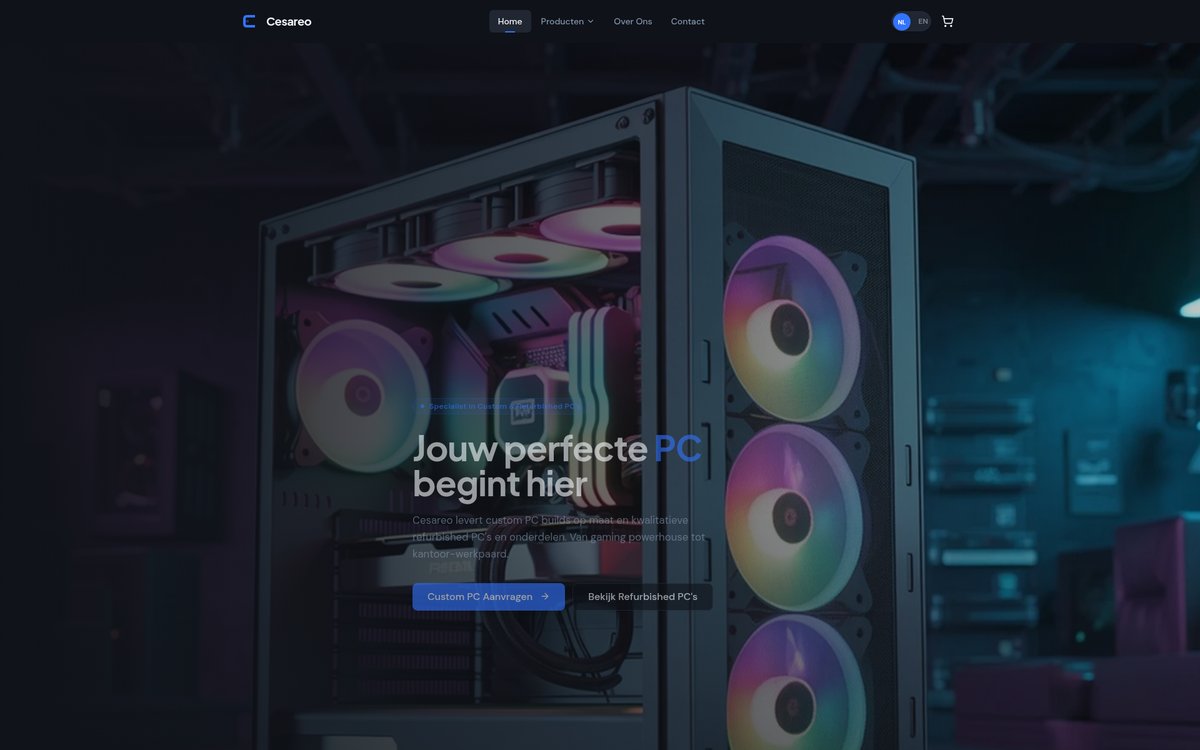 Cesareo website