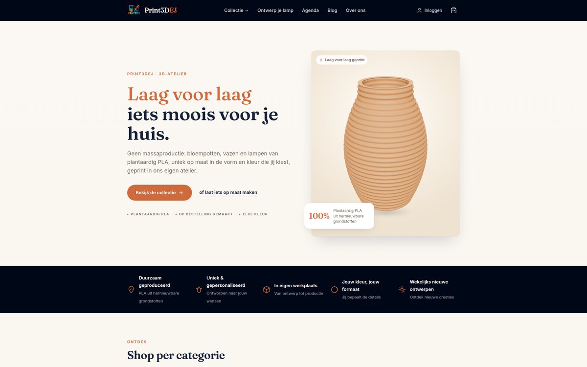 Print3DEJ website